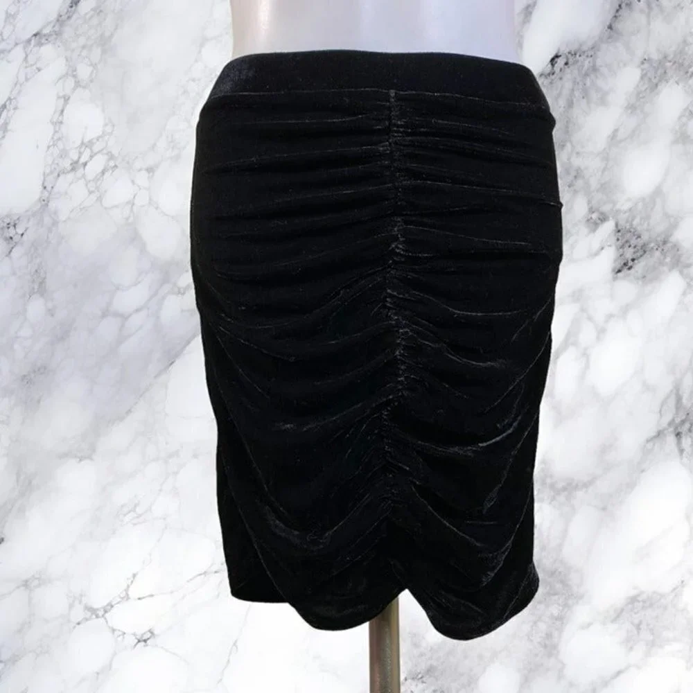 MAJORELLE Sabrina Mini Skirt - Black